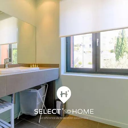 Select'sohome - Pour 8 Personnes Avec Jacuzzi, Vue Et Parking Au Coeur Du Lavandou ! - Moun Pantai